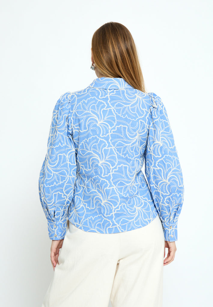 Peppercorn PCMakita Shirt Shirt 2016 CORNFLOWER BLUE