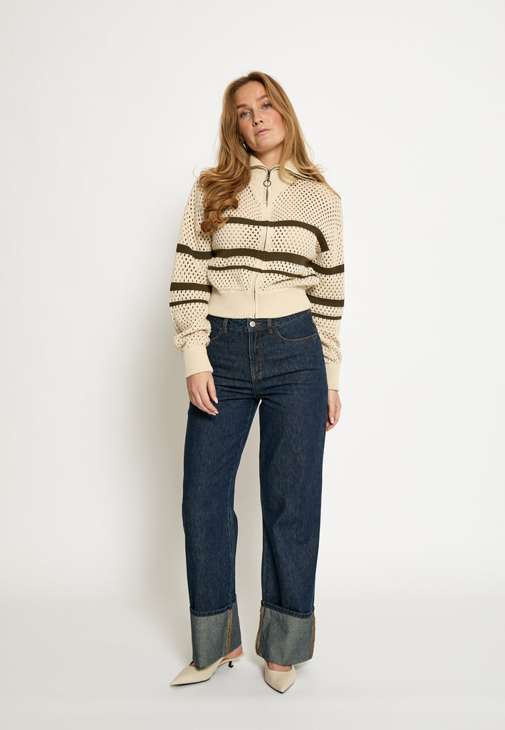 Peppercorn PCMalla Knit Cardigan Cardigans 0265 Sandshell