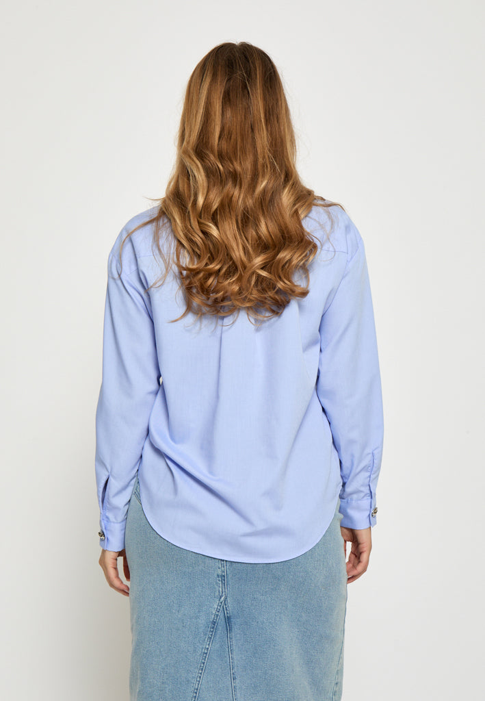 Peppercorn PCMari Shirt Shirt 2016 CORNFLOWER BLUE