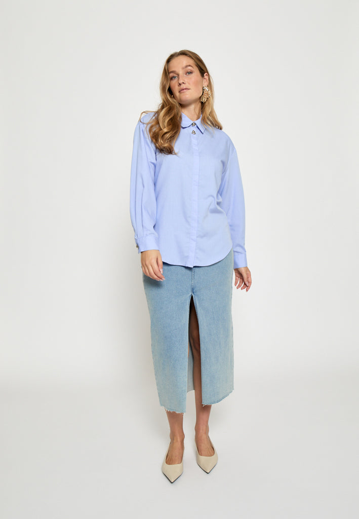 Peppercorn PCMari Shirt Shirt 2016 CORNFLOWER BLUE