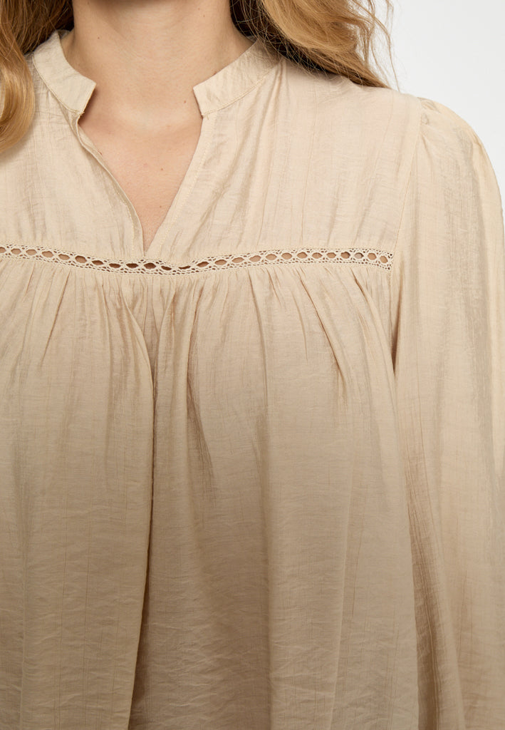 Peppercorn PCMarie Blouse Blouse 0265 Sandshell