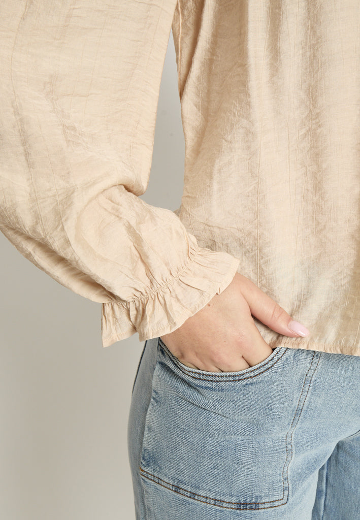 Peppercorn PCMarie Blouse Blouse 0265 Sandshell