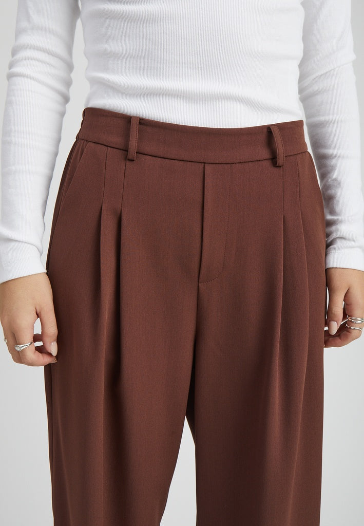 Peppercorn PCMayah HW Pant Pant 4980 Decadent Chocolate