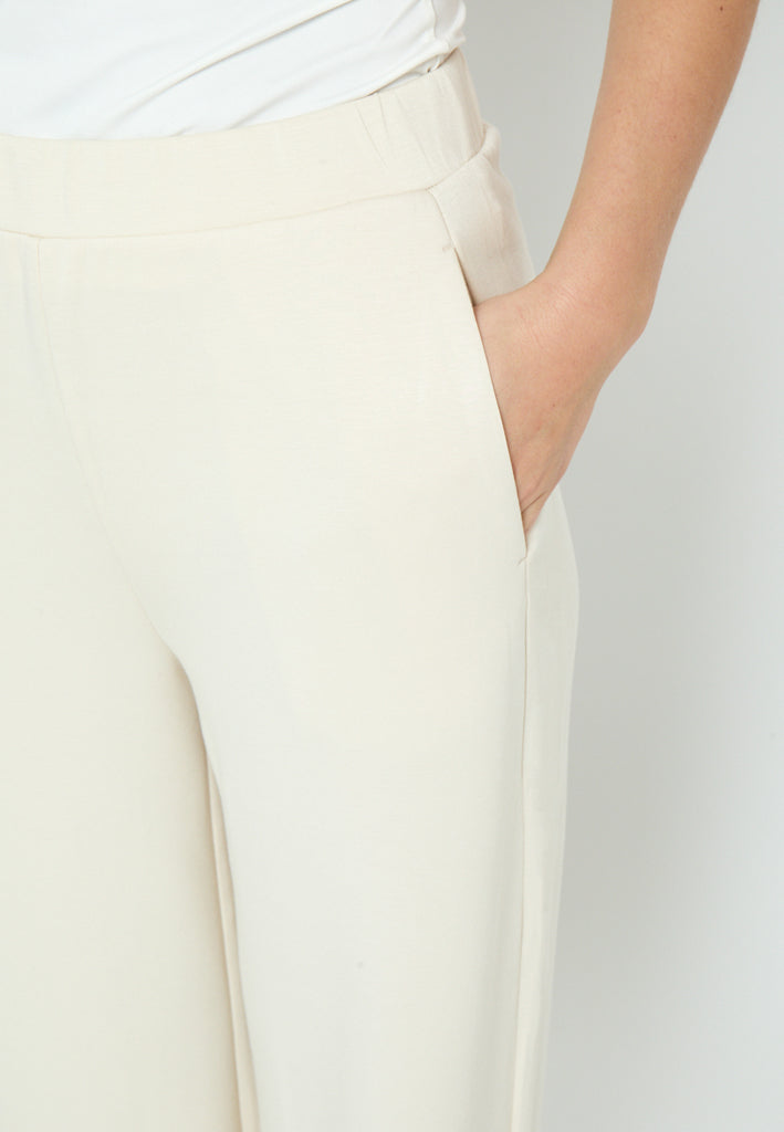 Peppercorn PCMinnie GRS Pant Pant 0202 Whitecap Creme