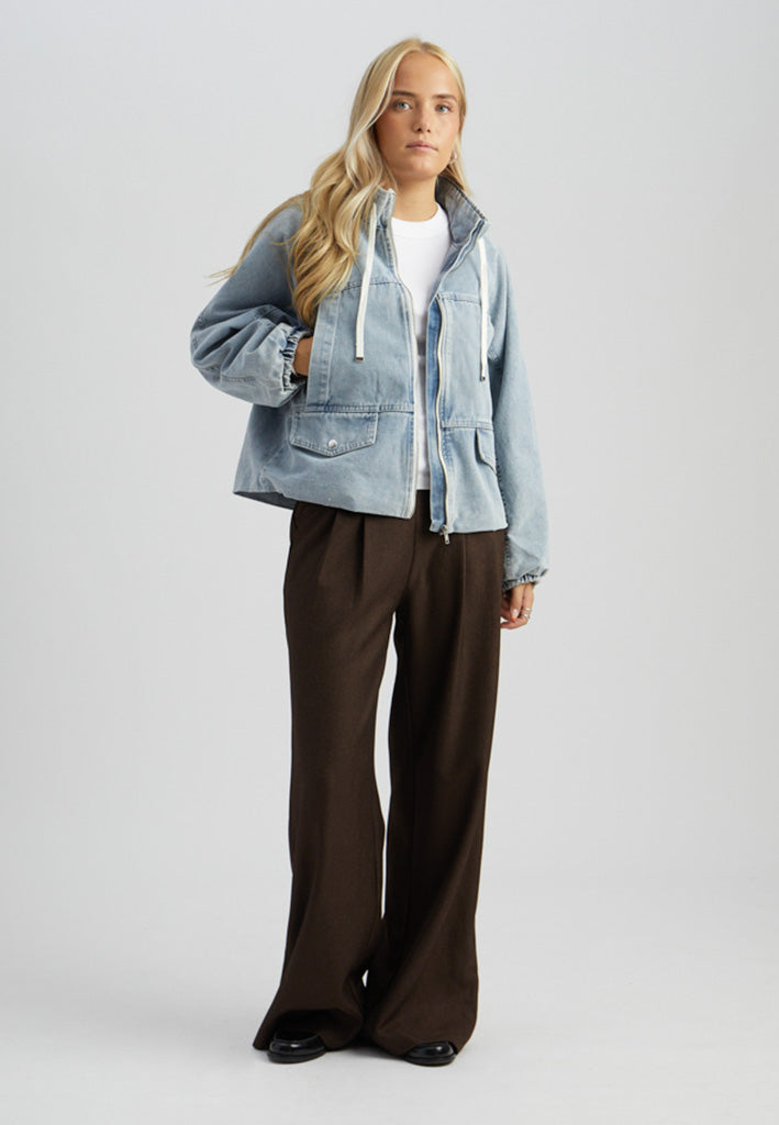 Peppercorn PCMiska Jacket Jacket 0010 Light Blue Denim