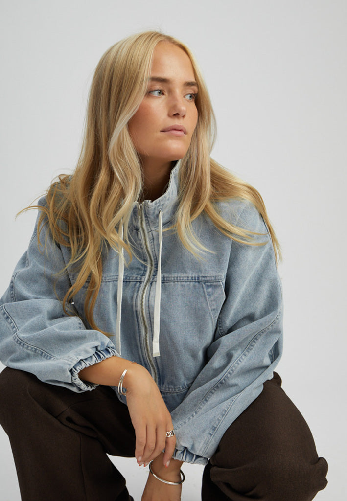 Peppercorn PCMiska Jacket Jacket 0010 Light Blue Denim