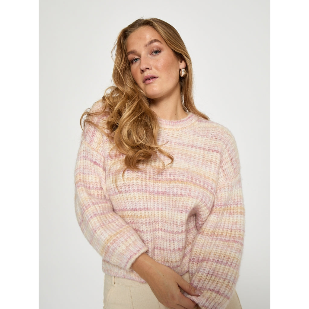 Peppercorn PCMitzi RWS Knit Pullover Pullover 4631M Mauve rose mel.