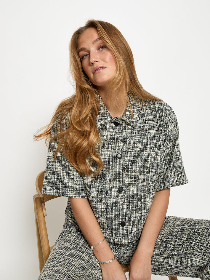 Peppercorn PCMoe Shirt Top 2206M Fog Sand Mel.