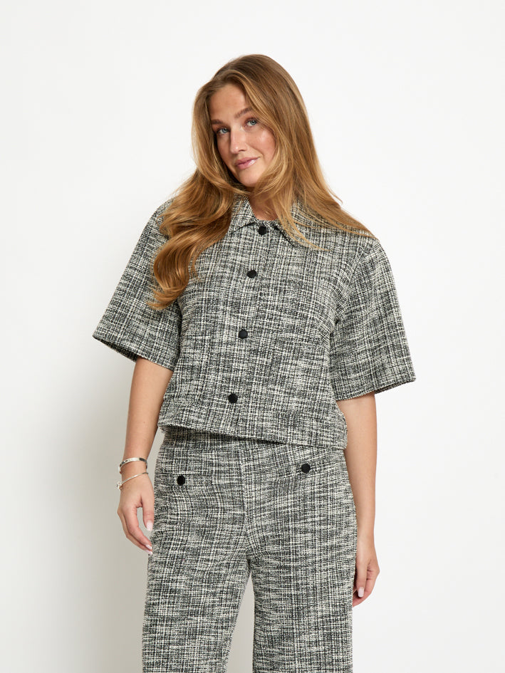 Peppercorn PCMoe Shirt Top 2206M Fog Sand Mel.