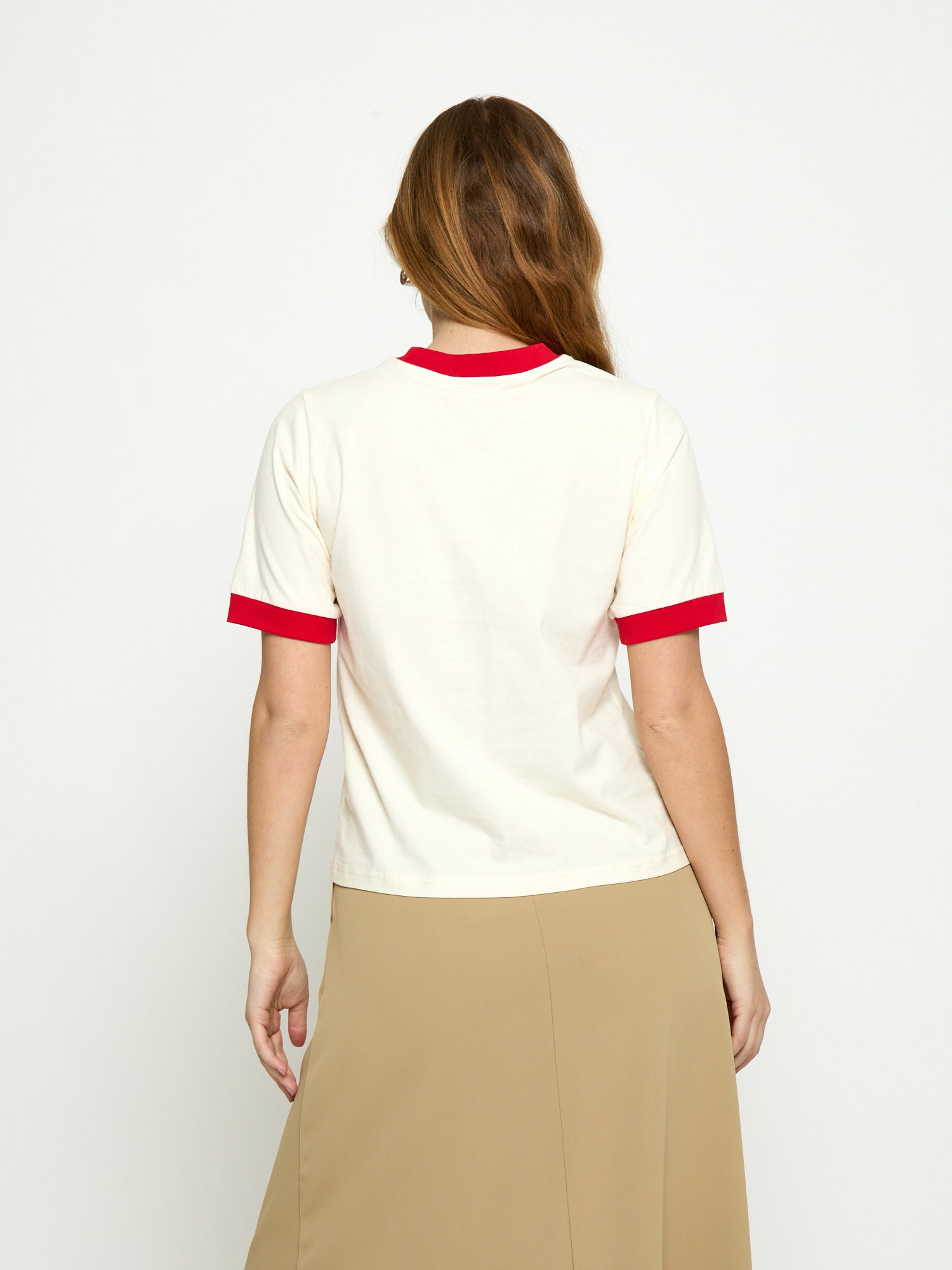 Peppercorn PCMomo T-Shirt T-Shirt 0202 Whitecap Creme