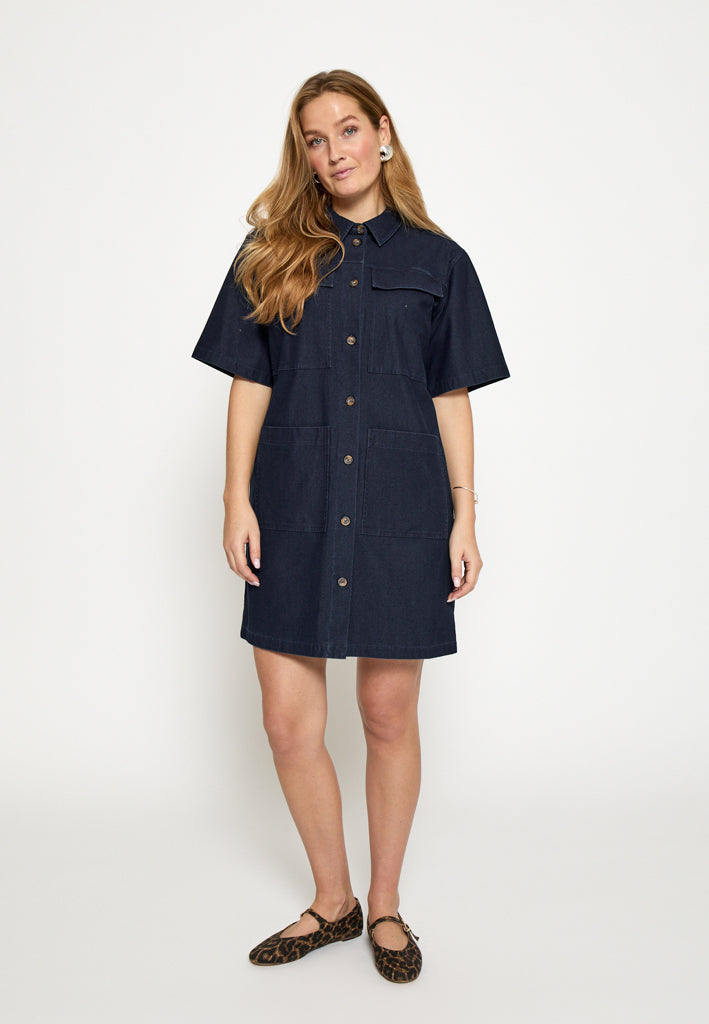 Peppercorn PCNaddie Dress Dress 006 Dark Denim