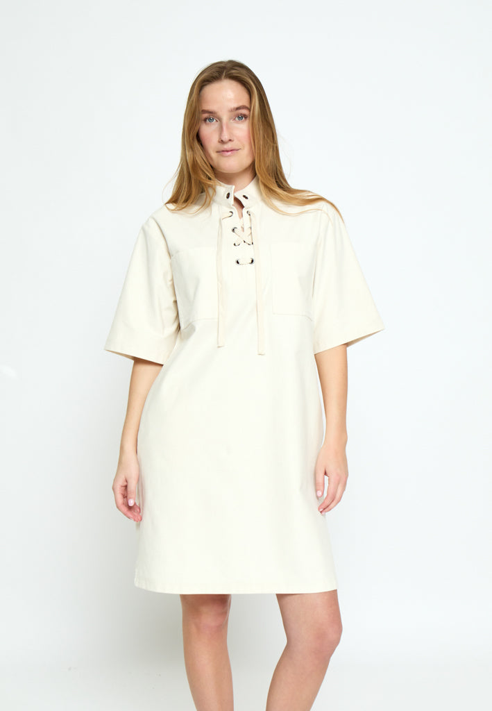 Peppercorn PCNaddie Tie String Dress Dress 0140 Tofu