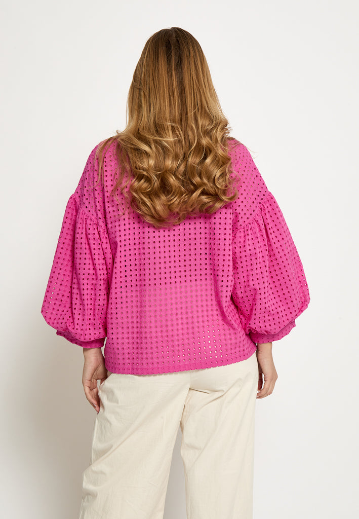 Peppercorn PCNanett Shirt Shirt 7031 Fuchsia Fedora
