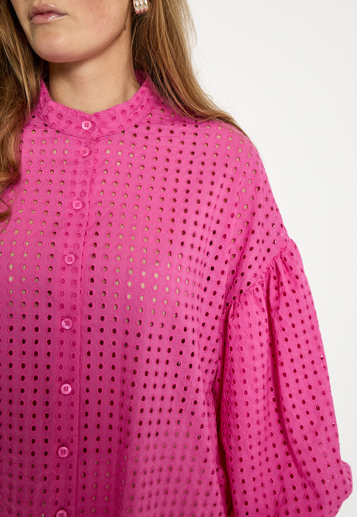 Peppercorn PCNanett Shirt Shirt 7031 Fuchsia Fedora