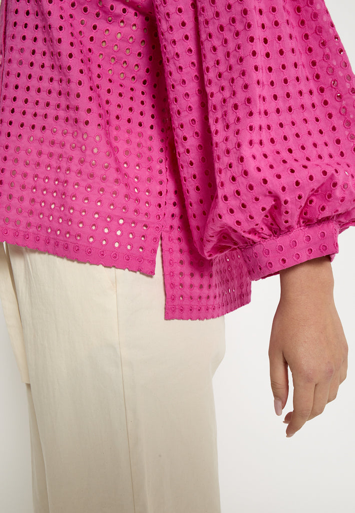 Peppercorn PCNanett Shirt Shirt 7031 Fuchsia Fedora