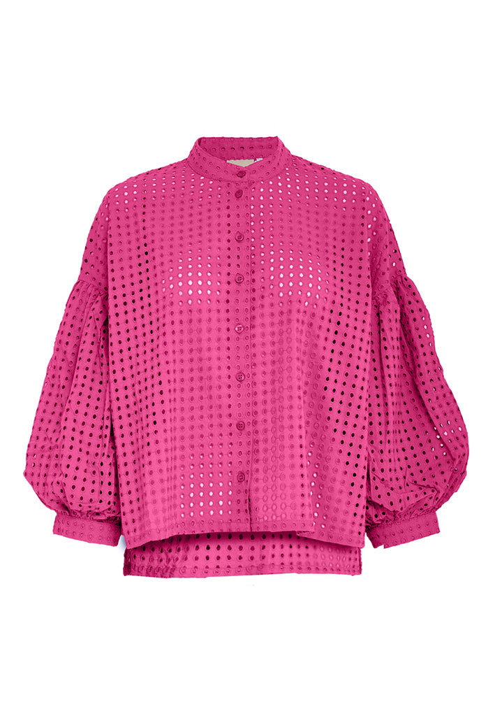 Peppercorn PCNanett Shirt Shirt 7031 Fuchsia Fedora