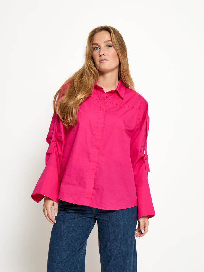 Peppercorn PCNarina Shirt Shirt 7031 Fuchsia Fedora