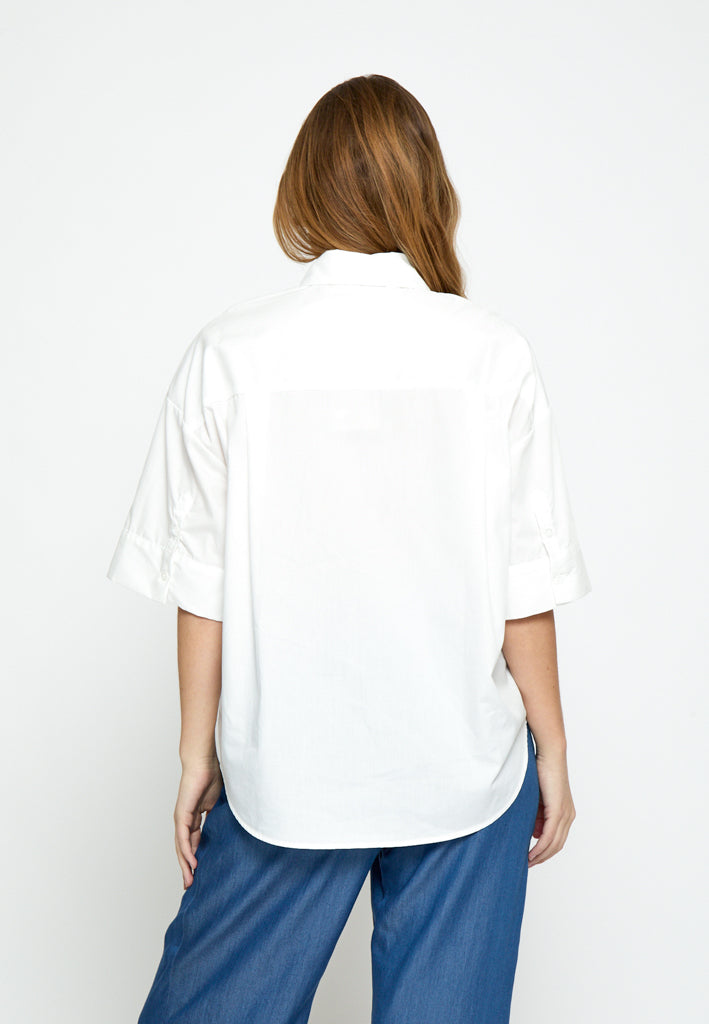 Peppercorn PCNedrine Shirt Shirt 0001 White