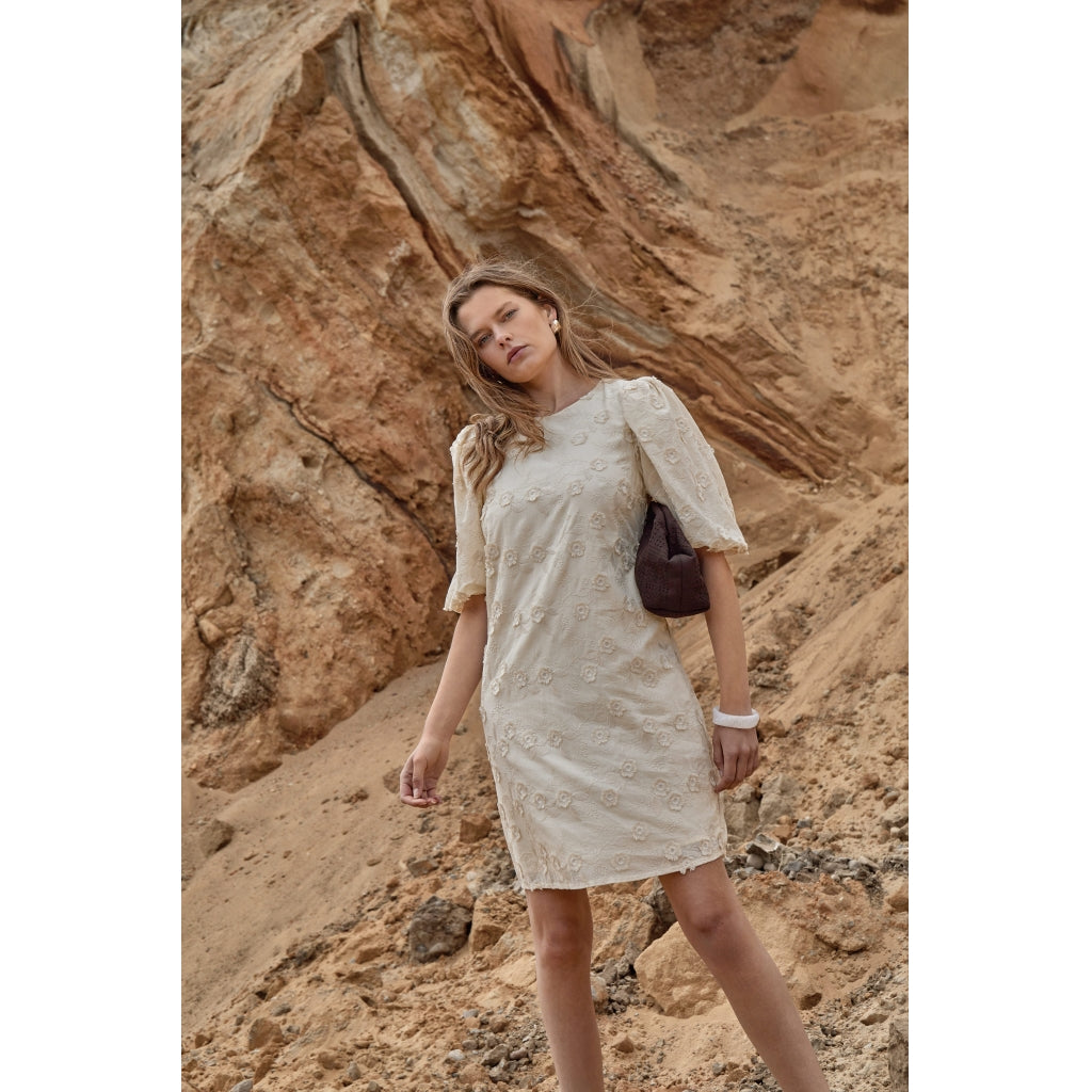 Peppercorn PCNerina Short Dress Dress 0202 Whitecap Grey