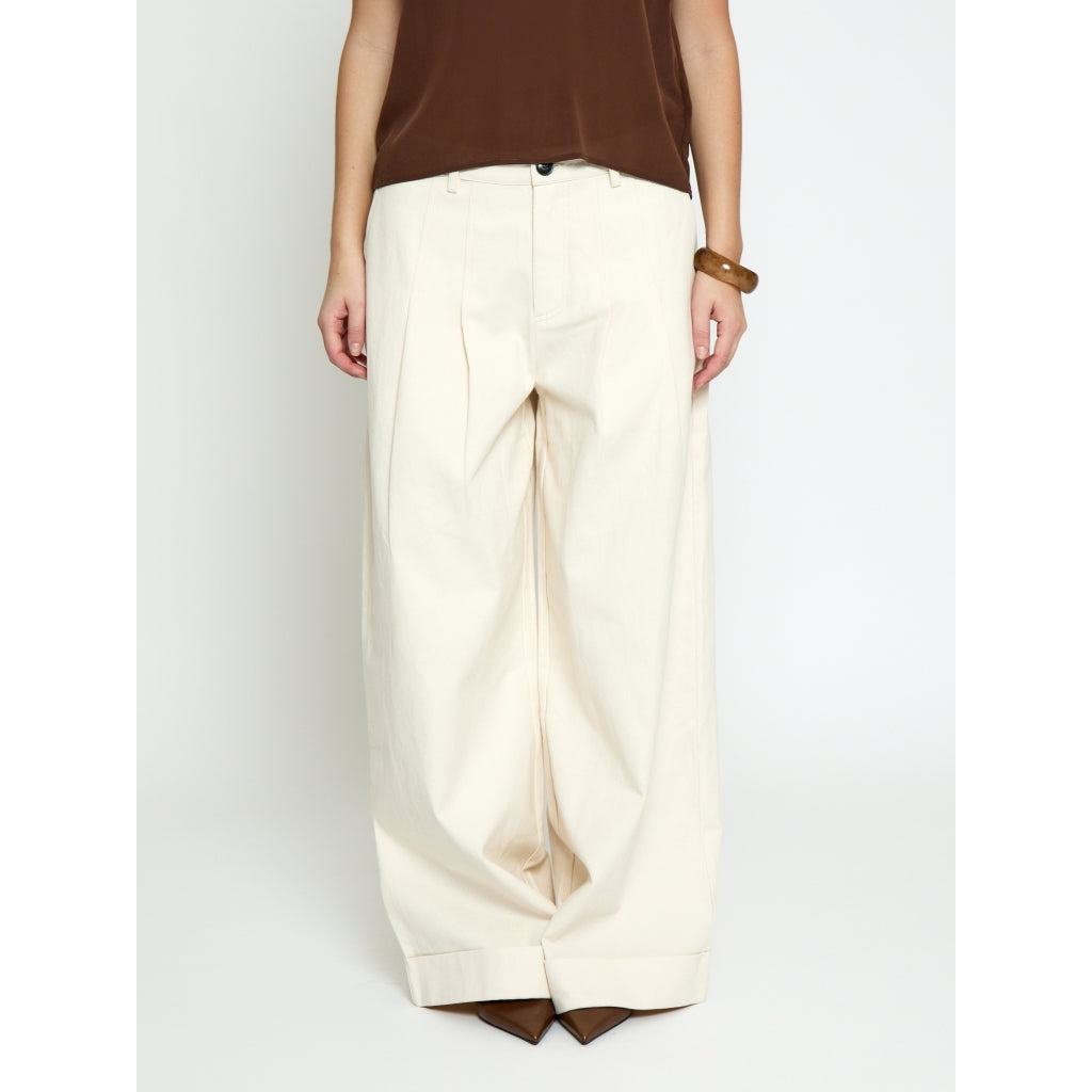 Peppercorn PCNila Pant Pant 0202 Whitecap Creme