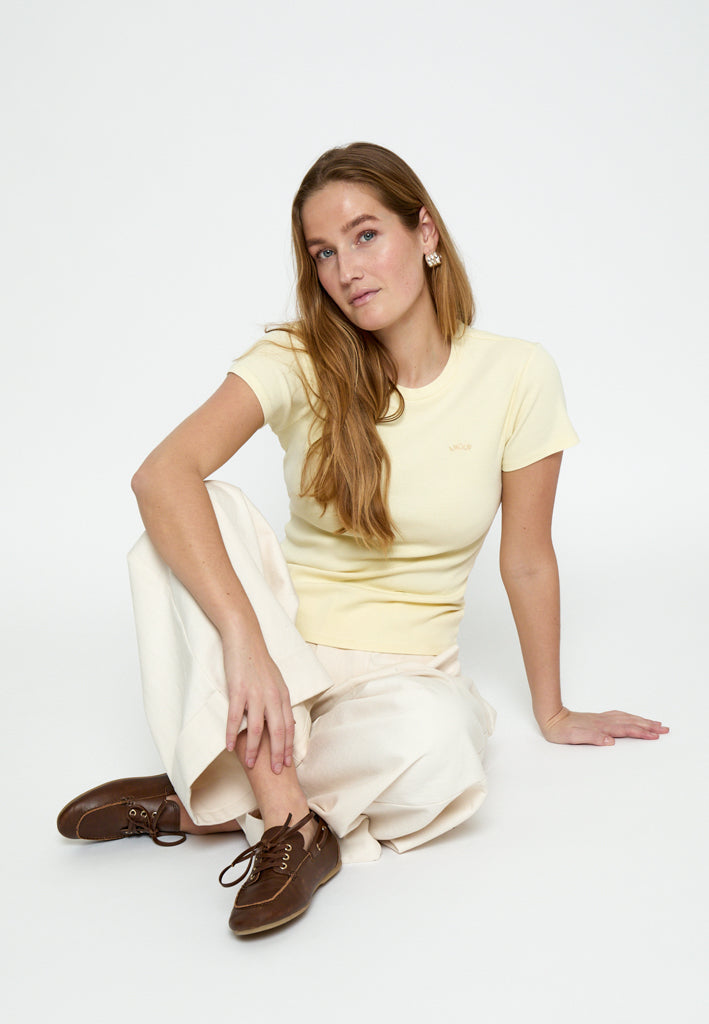 Peppercorn PCNina T-Shirt T-Shirt 1006 FRENCH VANILLA