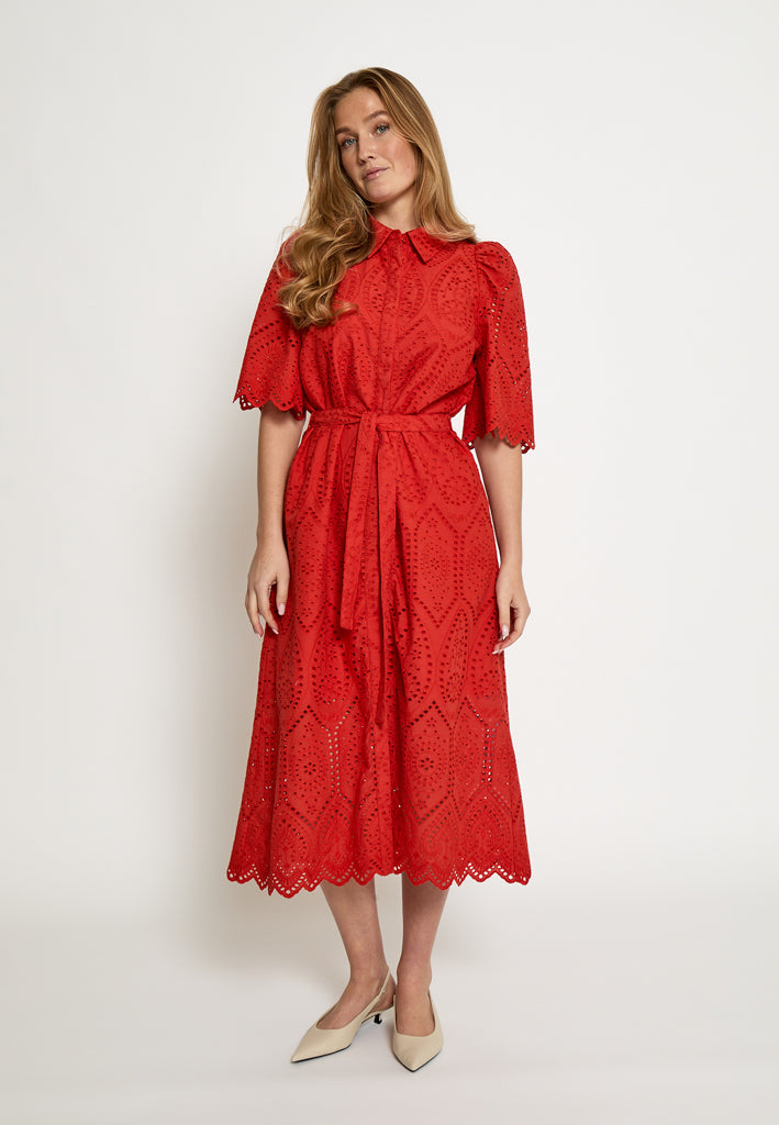 Peppercorn PCNoa Dress Dress 4049 Aura Orange