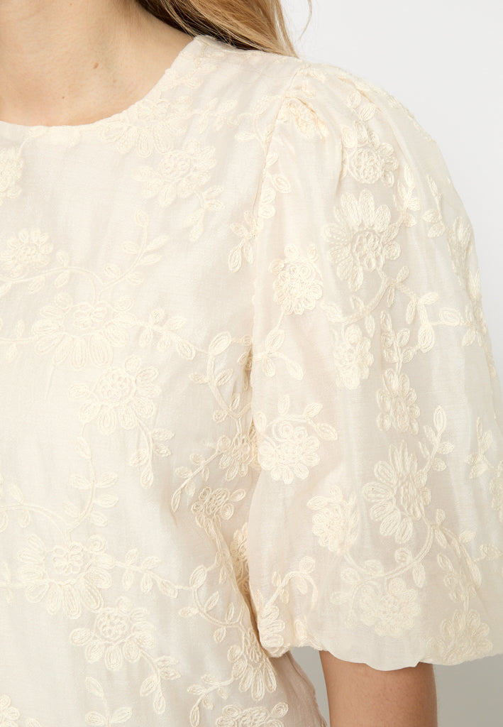 Peppercorn PCNomara Blouse Blouse 0202 Whitecap Creme