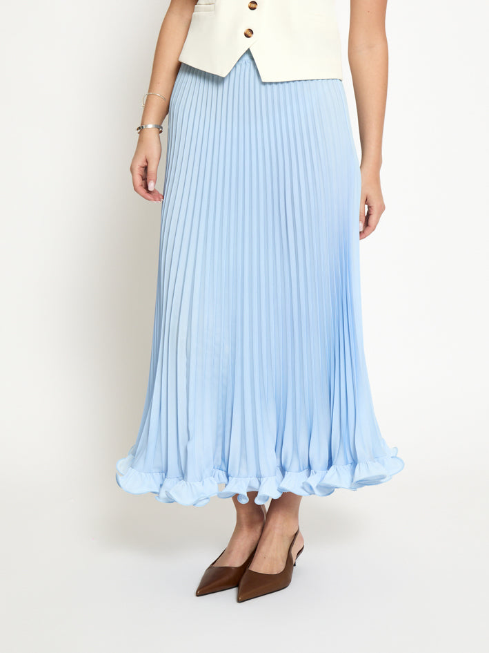 Peppercorn PCOlivia Maxi Skirt Skirt 2272 Serenity Blue