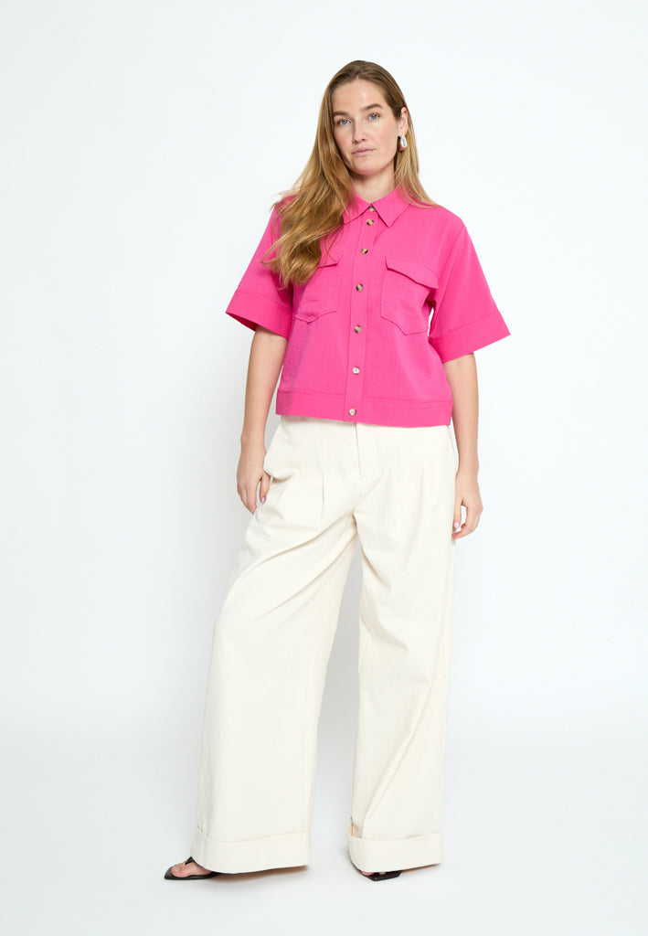 Peppercorn PCOtine Shirt Shirt 7031 Fuchsia Fedora