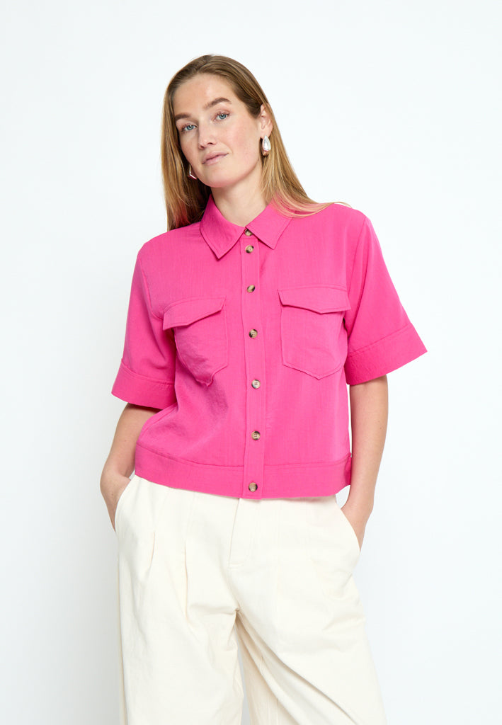 Peppercorn PCOtine Shirt Shirt 7031 Fuchsia Fedora