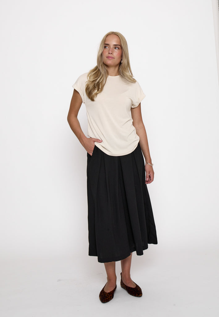 Peppercorn PCPalaya T-shirt Top 0265 Sandshell
