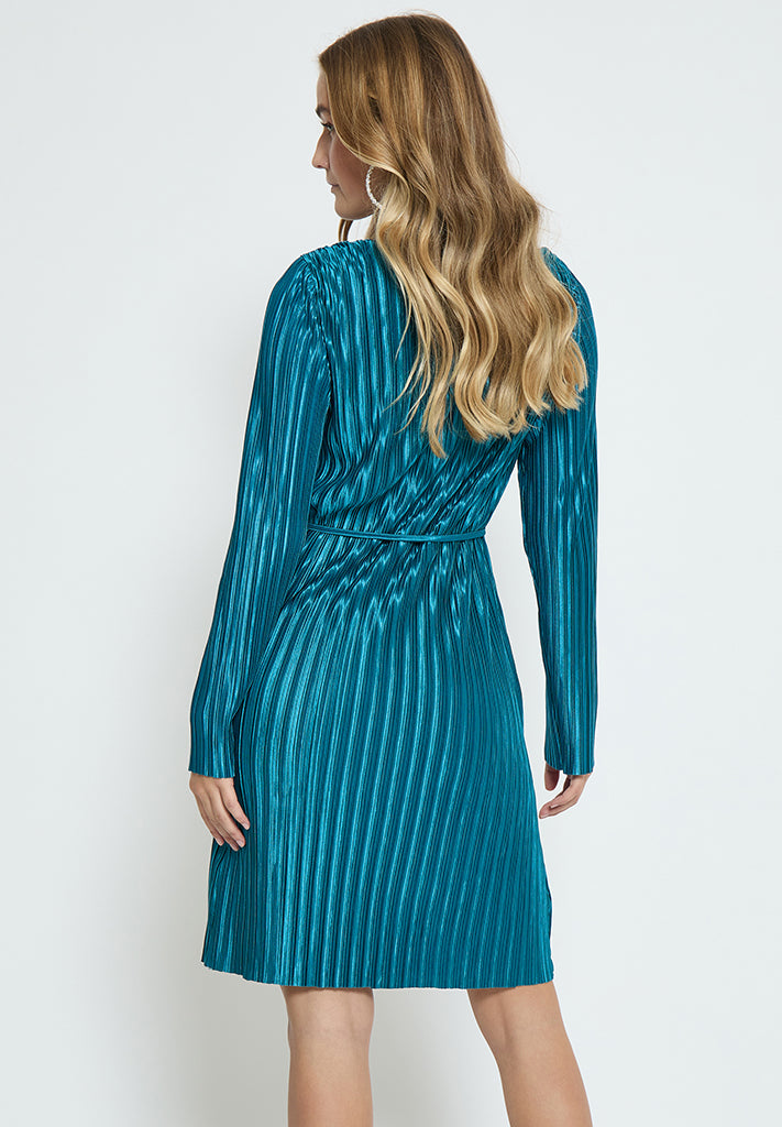 Peppercorn PCPatricia Plisse Dress Dress 2114 Ocean Depths