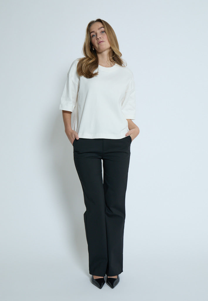 Peppercorn PCPernille Flared Pants Pant 9000 Black