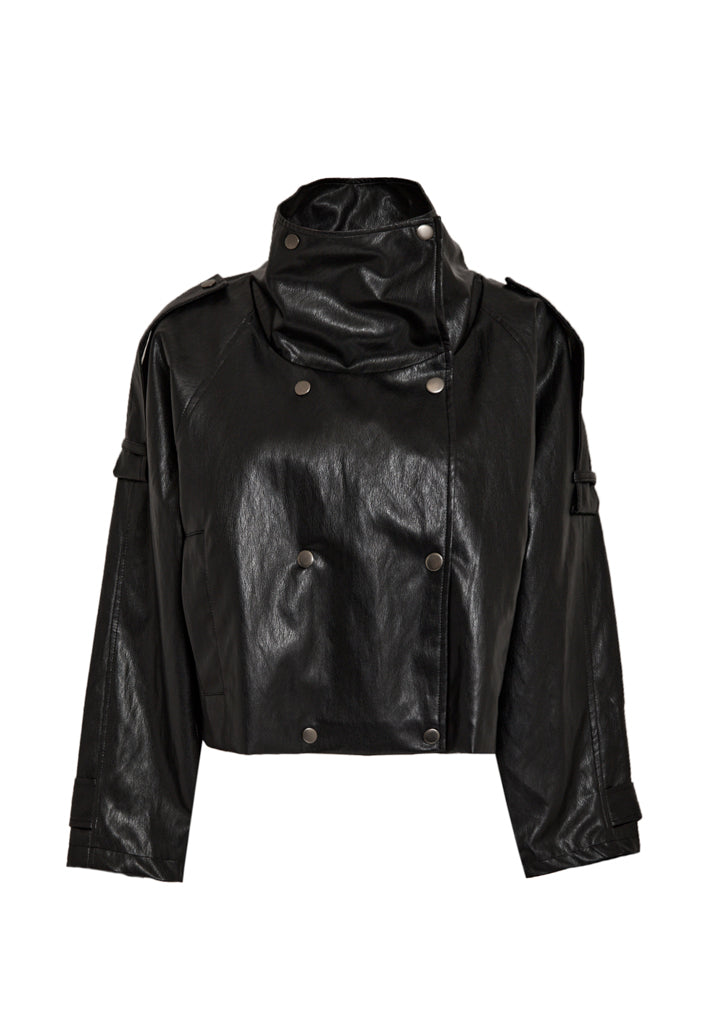Peppercorn PCRawella Vegan Jacket Jacket 9000 Black