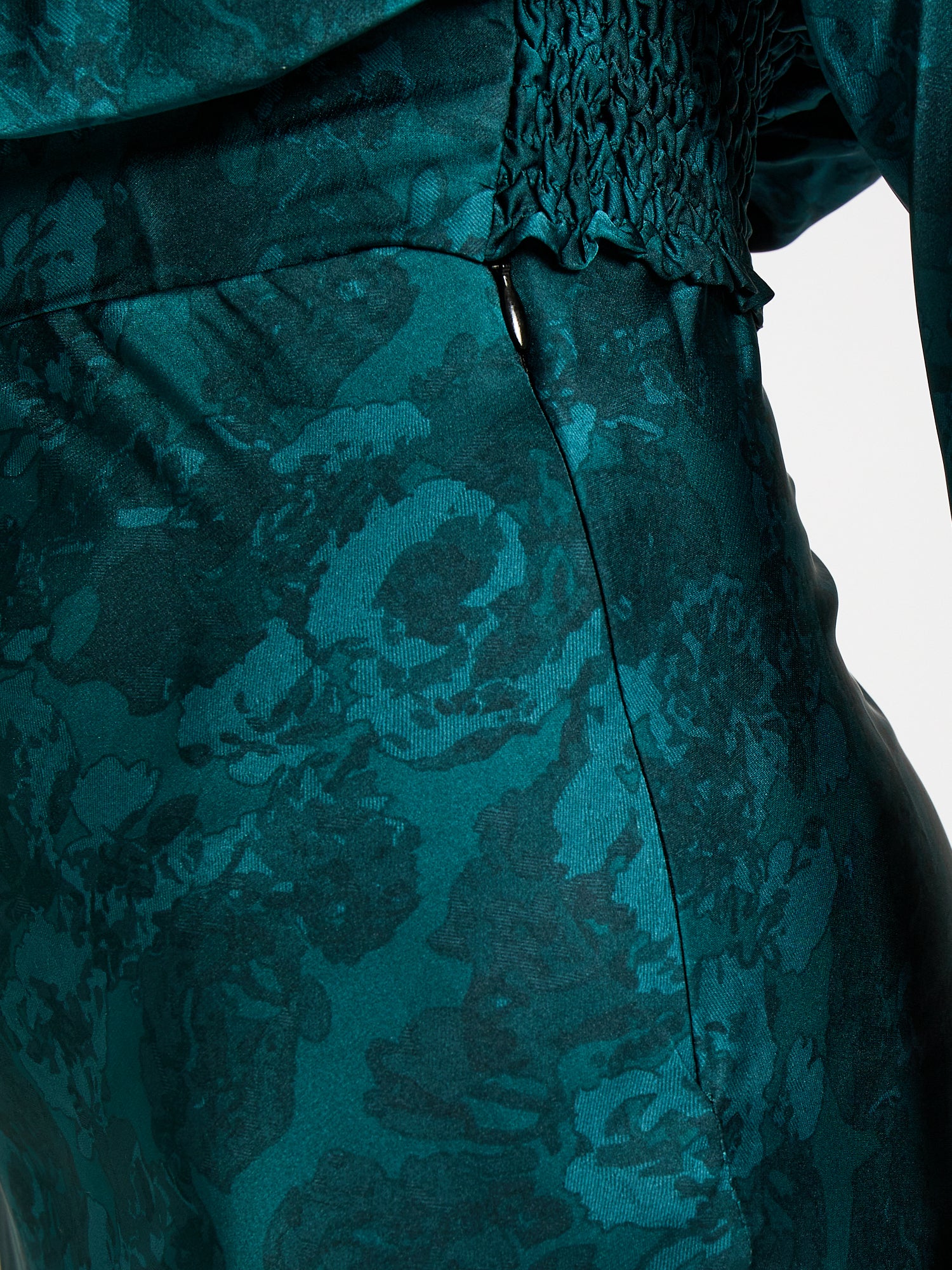 Peppercorn PCRaya Midi Skirt Skirt 2114P Ocean Depth Print