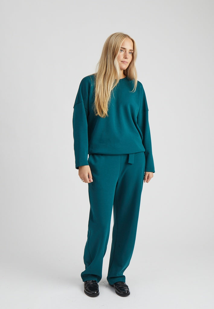 Peppercorn PCRaylene Sweat Sweatshirt 1432 Dark Sea