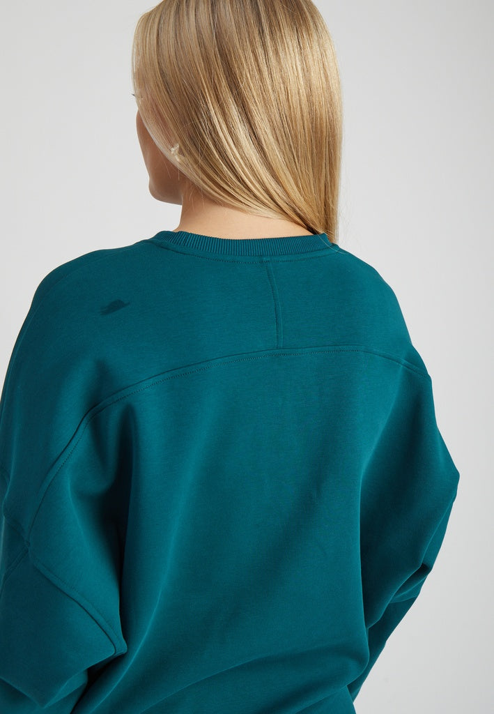 Peppercorn PCRaylene Sweat Sweatshirt 1432 Dark Sea