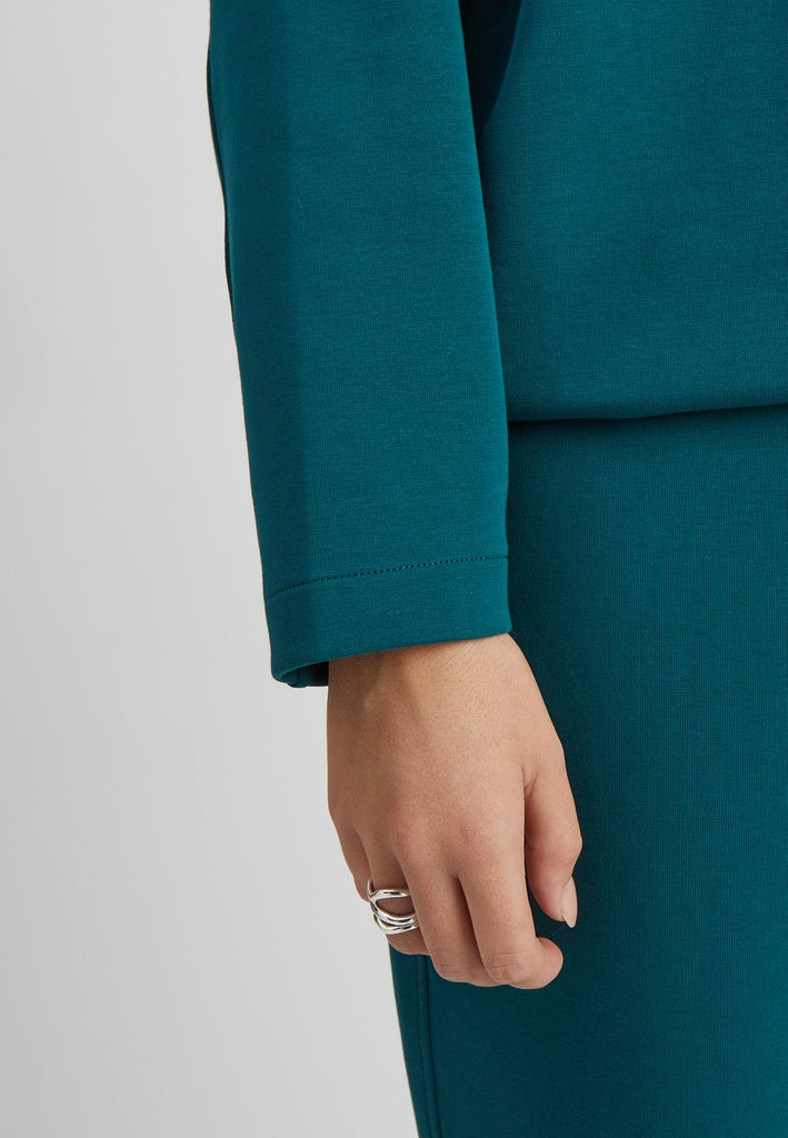 Peppercorn PCRaylene Sweat Sweatshirt 1432 Dark Sea