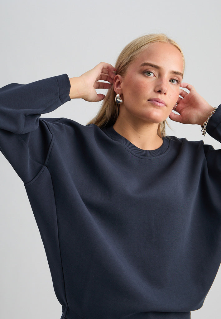Peppercorn PCRaylene Sweat Sweatshirt 2994 Sky Captain
