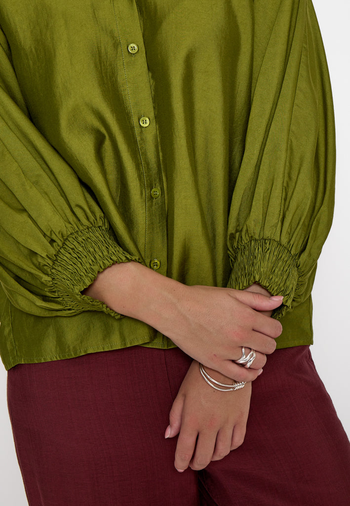 Peppercorn PCRegina Shirt Shirt 451 Calla Green