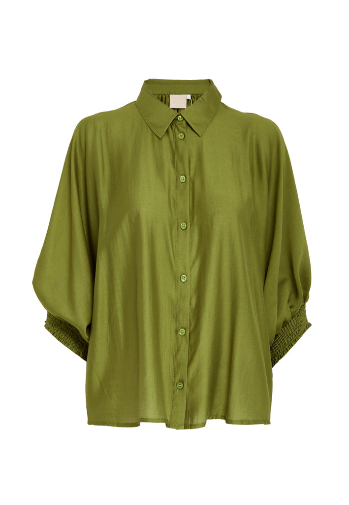Peppercorn PCRegina Shirt Shirt 451 Calla Green