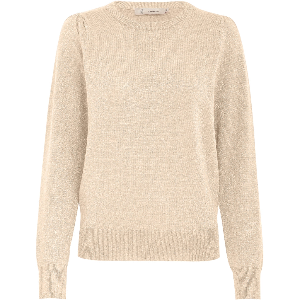 Peppercorn PCRemi Puff Pullover Pullover 0265MET Sandshell Metallic