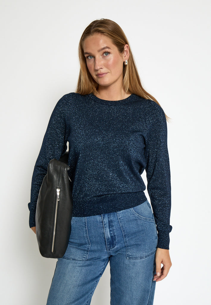 Peppercorn PCRemi Puff Pullover Pullover 5270 Black Iris