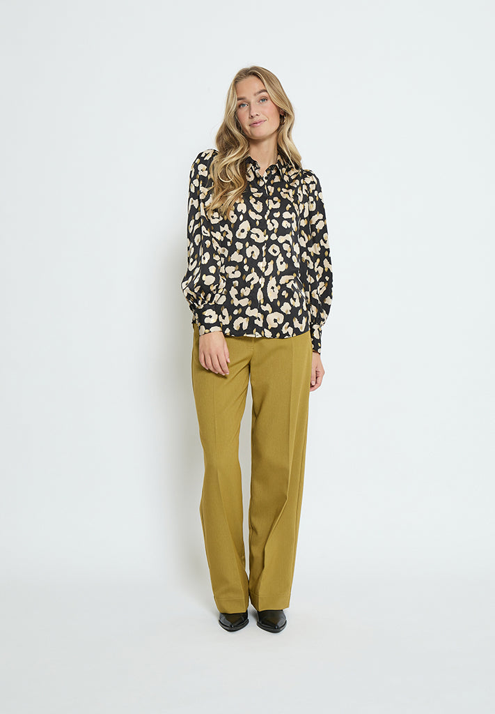 Peppercorn PCRimona Giada Shirt Shirt 9000P Black Print