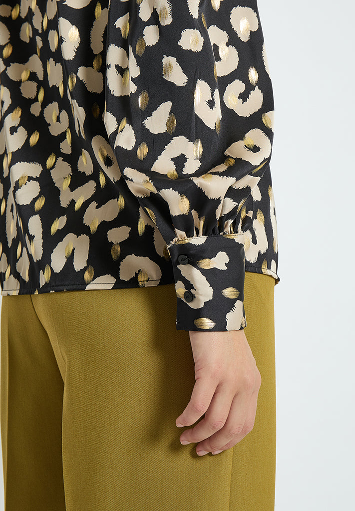 Peppercorn PCRimona Giada Shirt Shirt 9000P Black Print