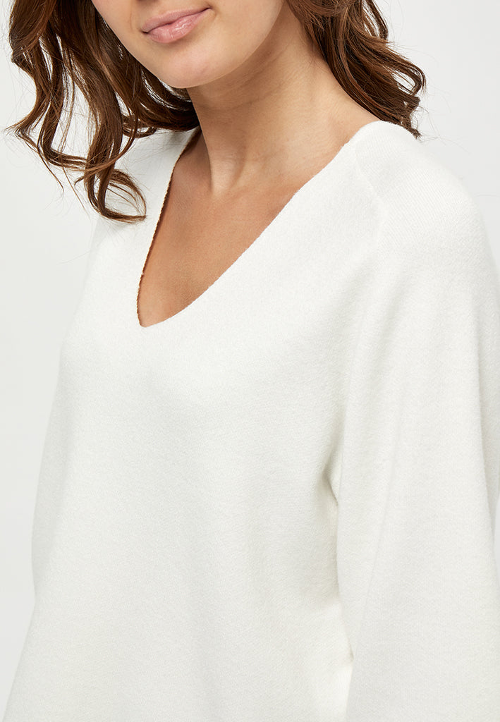 Peppercorn PCRosalia Knit Pullover Pullover 235 Cloud Dancer