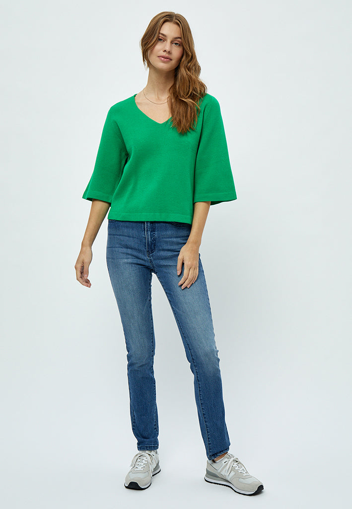 Peppercorn PCRosalia Knit Pullover Pullover 3205 Bright Green