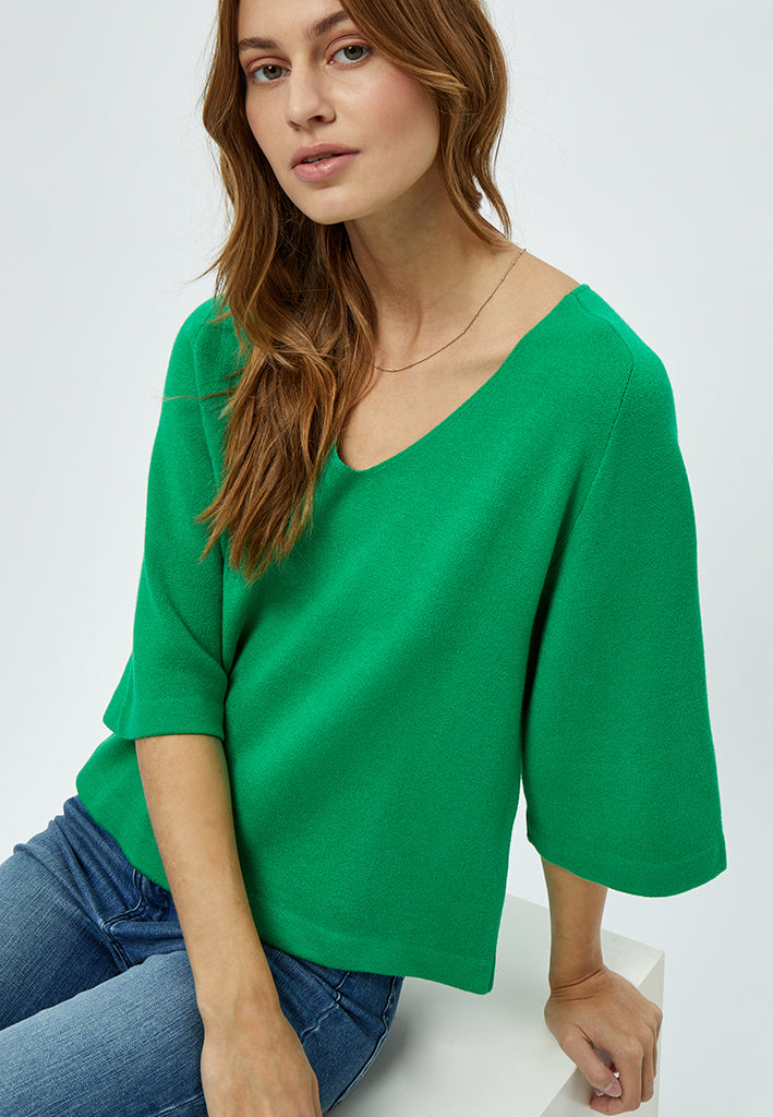 Peppercorn PCRosalia Knit Pullover Pullover 3205 Bright Green