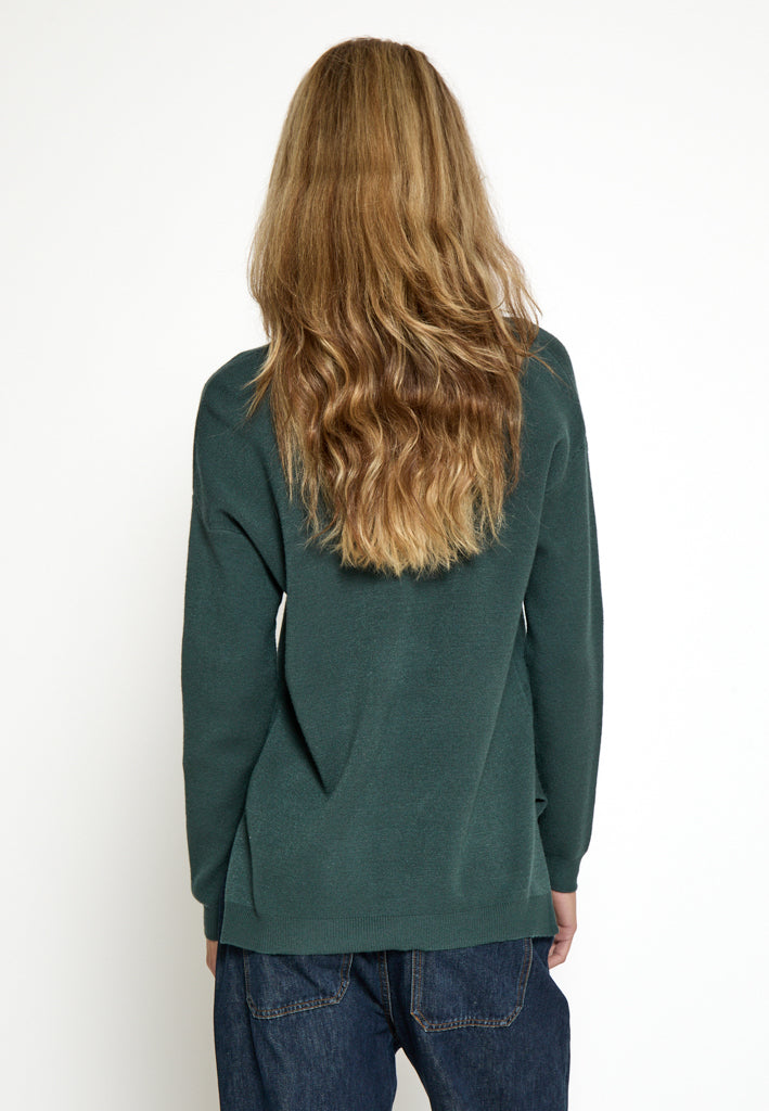 Peppercorn PCRosalia Knit Pullover Pullover 4112 Jungle Green
