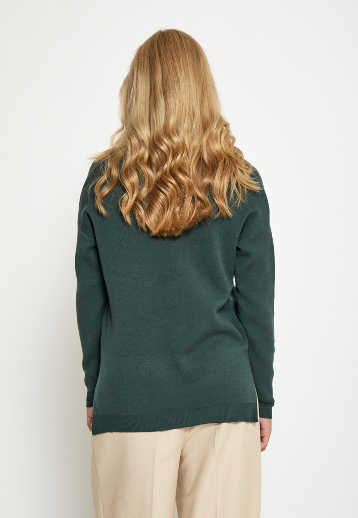 Peppercorn PCRosalia Knit Pullover Pullover 4112 Jungle Green